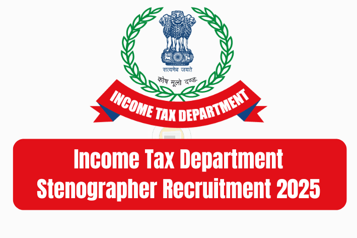 Income Tax Dept Steno 2025